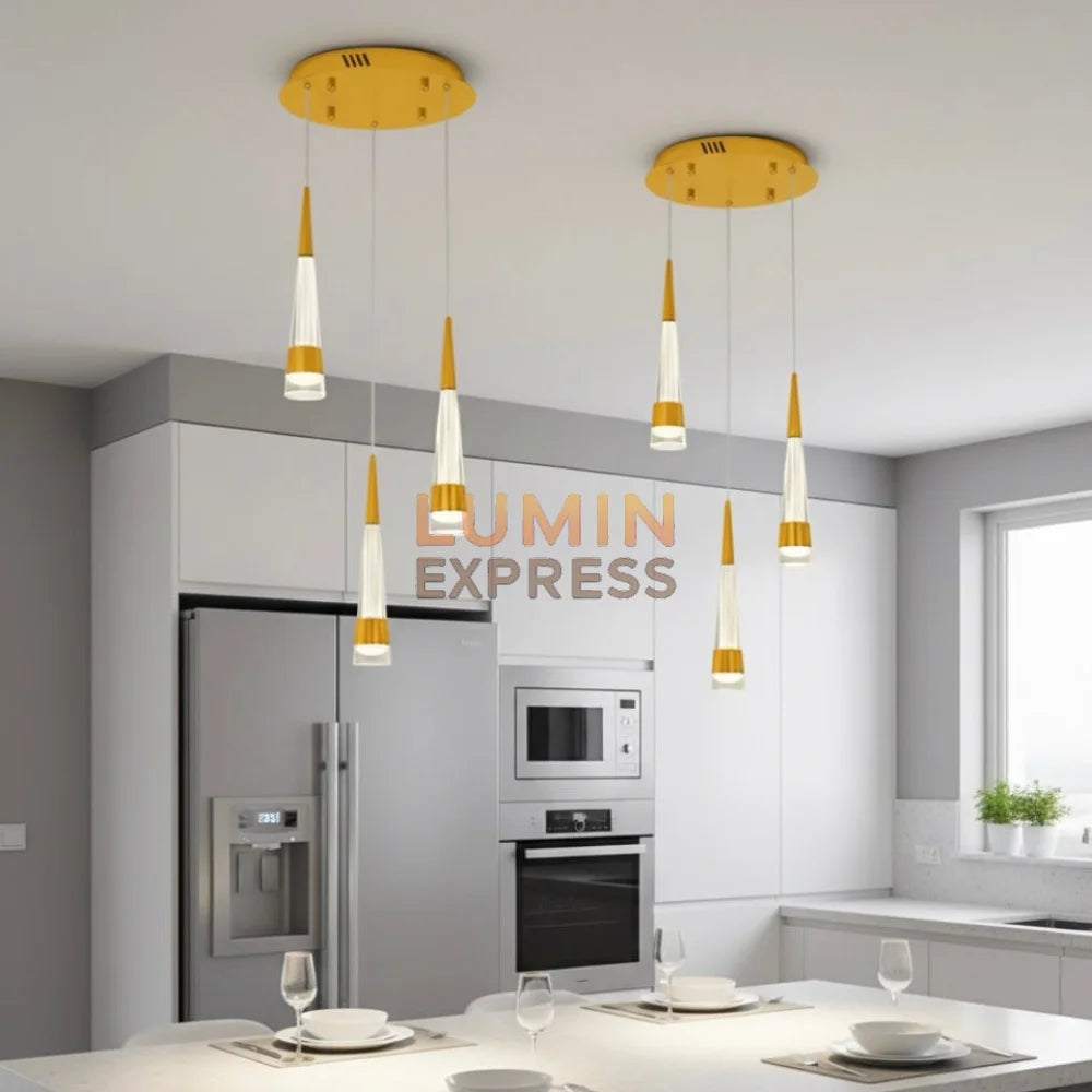Suspension FLAMIA Triple Gold