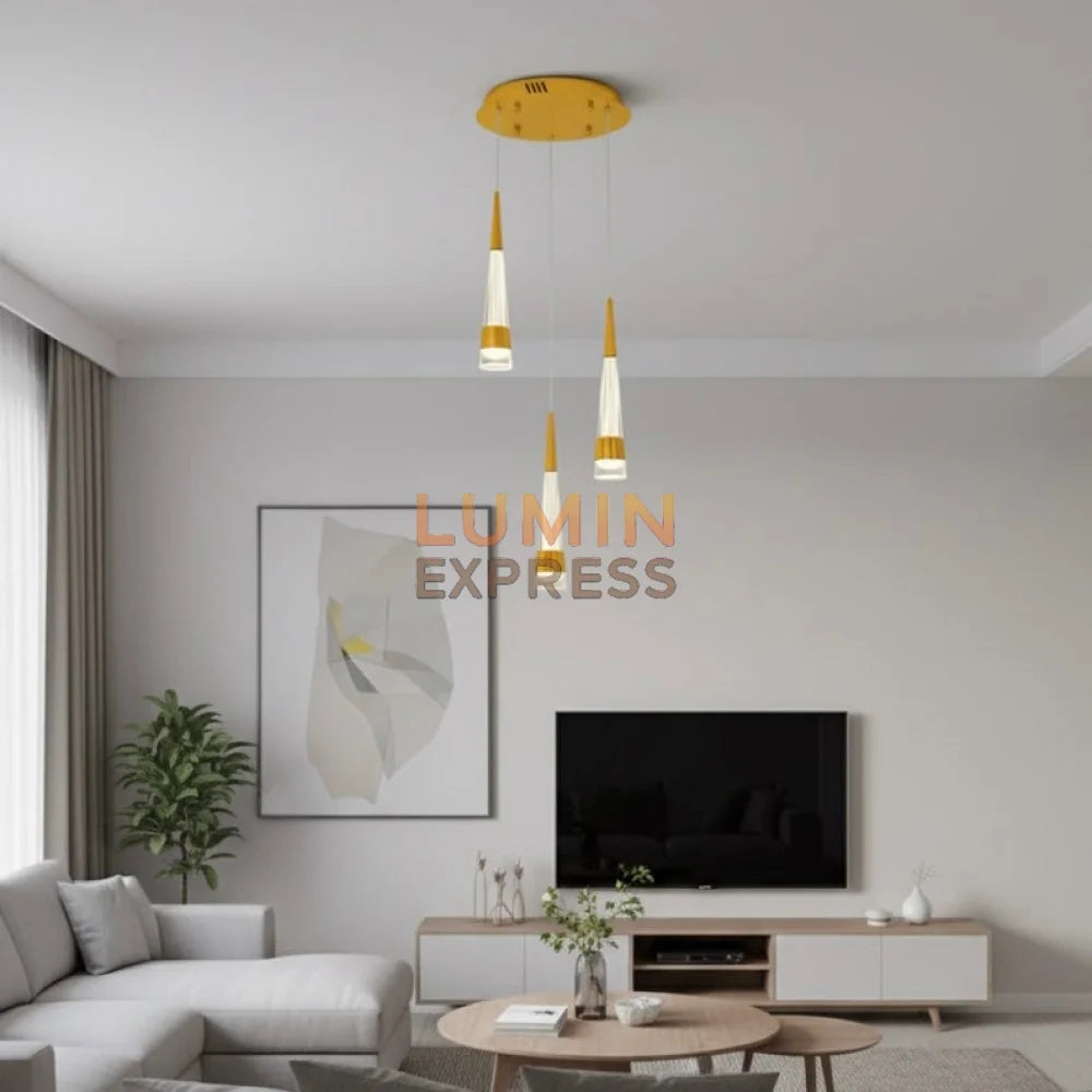 Suspension FLAMIA Triple Gold