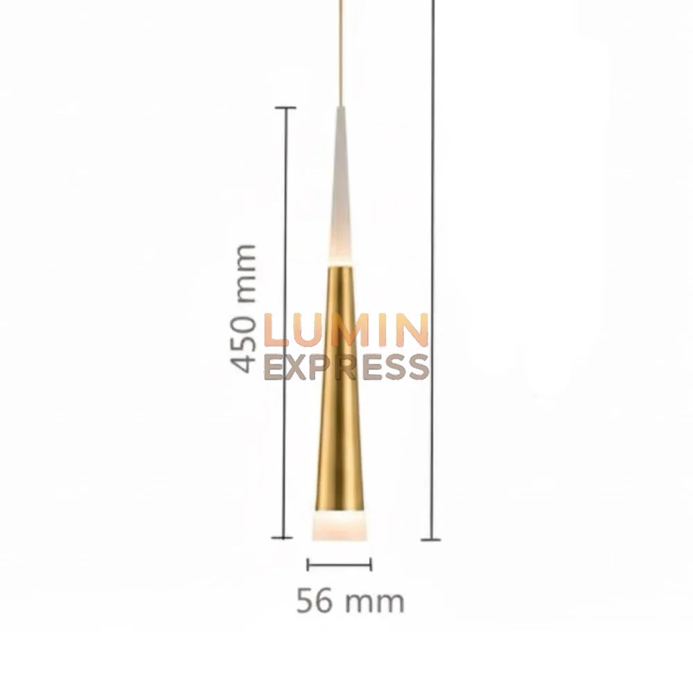 Suspension PYRAMIS Triple Gold