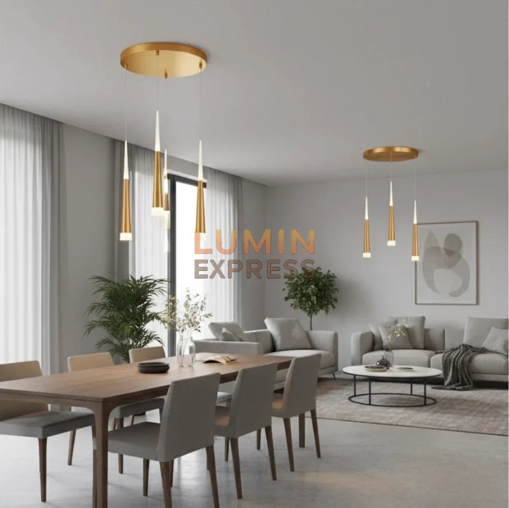 Suspension PYRAMIS Triple Gold