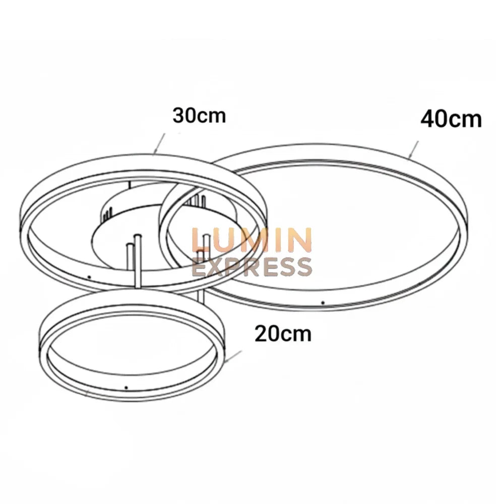 Plafonnier MONOLYTH Black