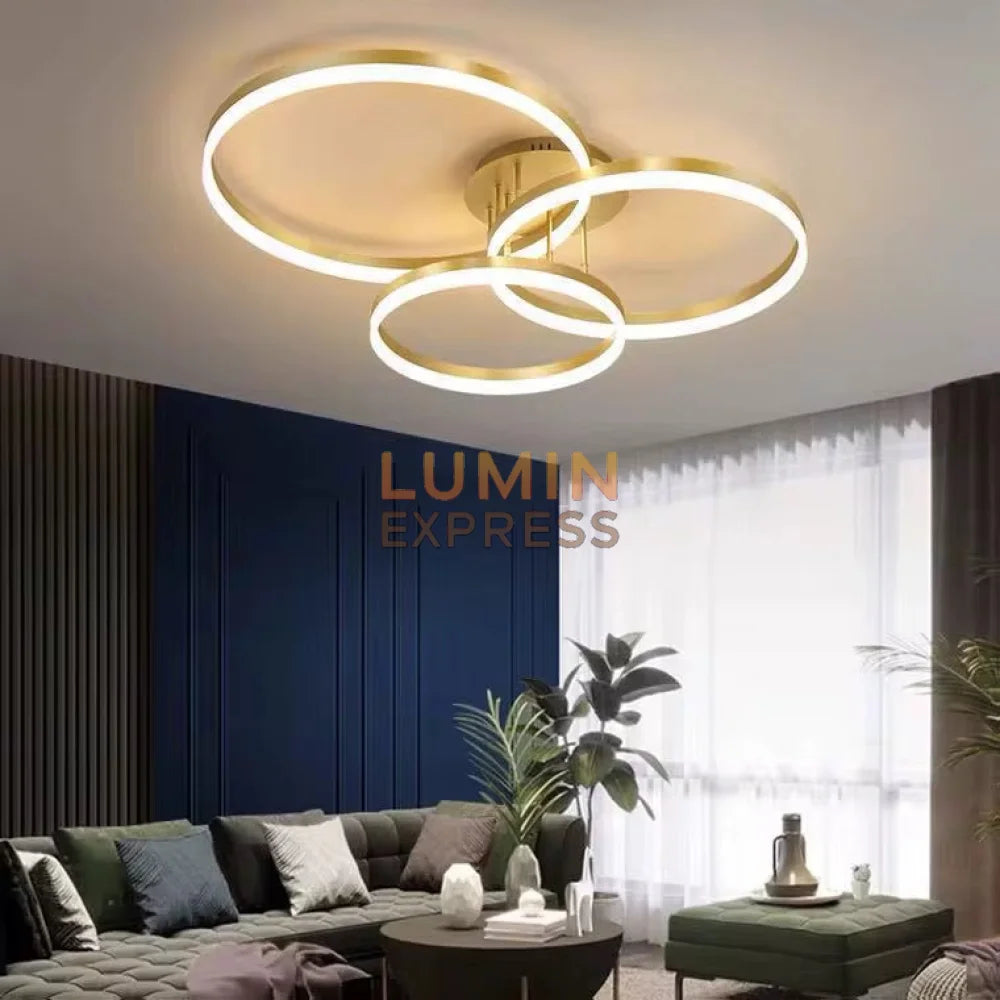 Plafonnier MONOLYTH Gold