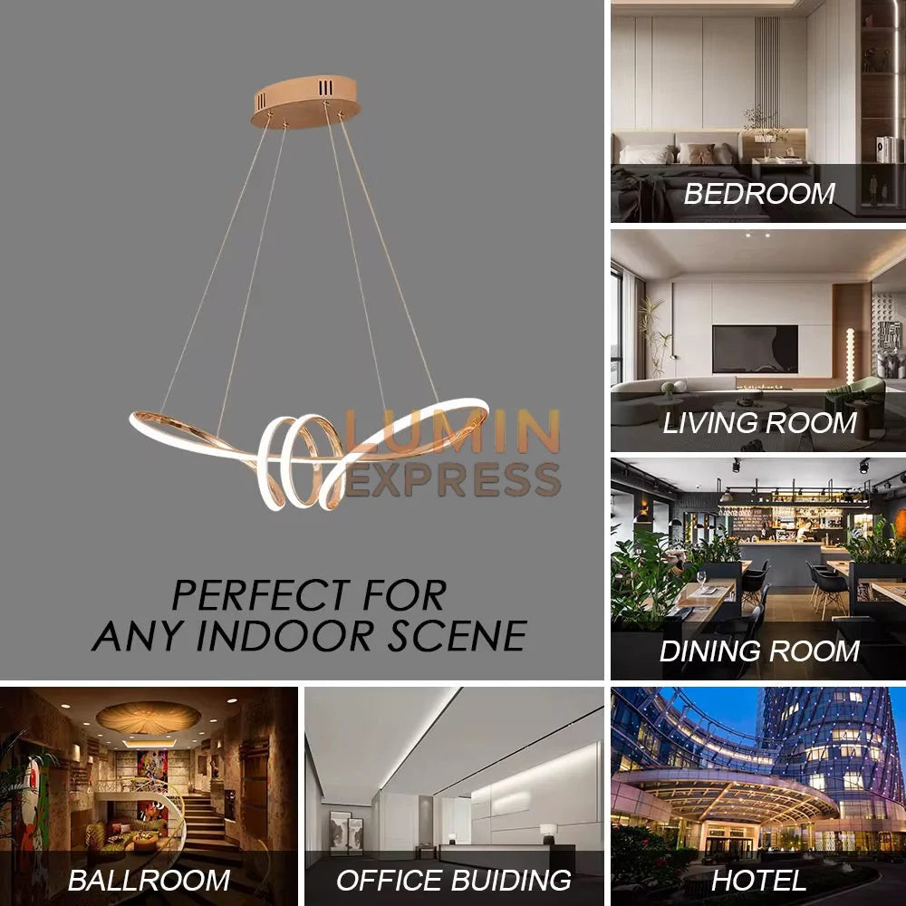 Suspension HARMONY Gold