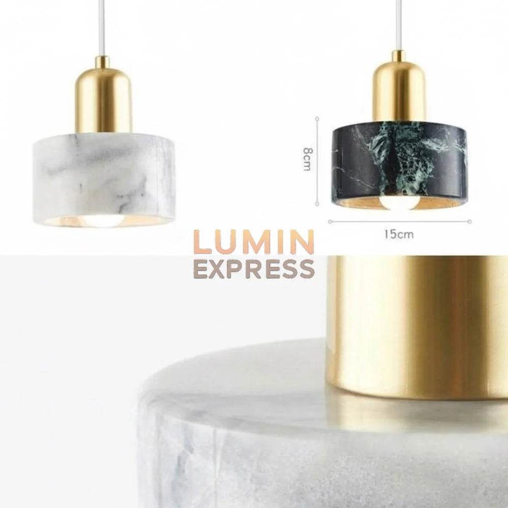 Suspension VERDUN Marbre