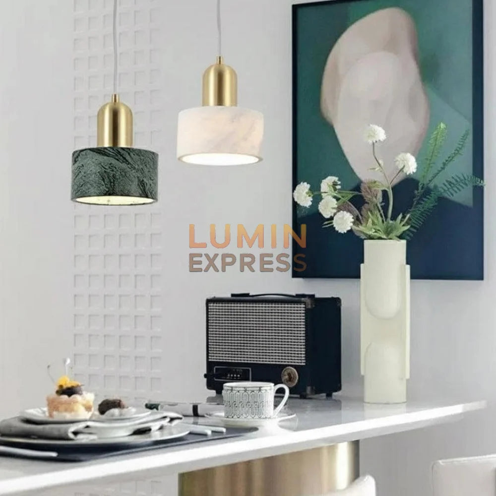 Suspension VERDUN Marbre