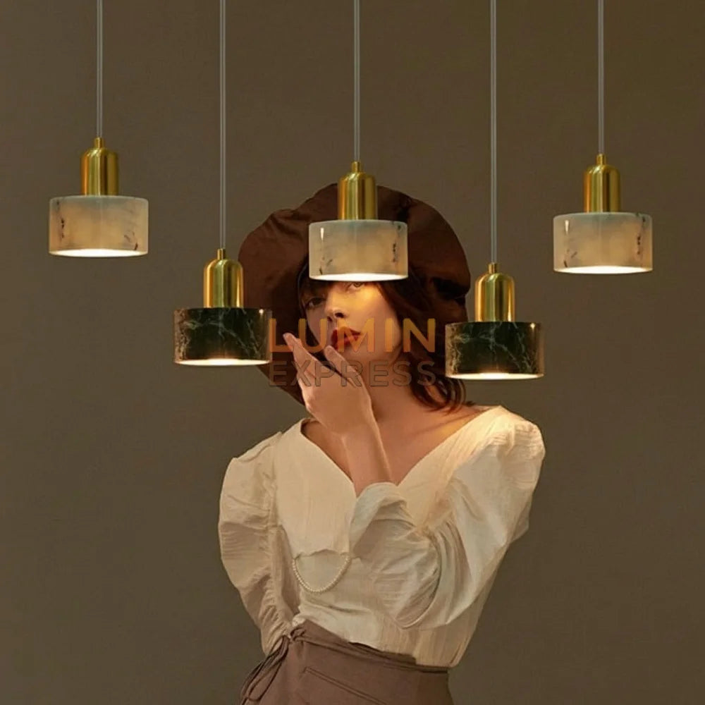 Suspension VERDUN Marbre