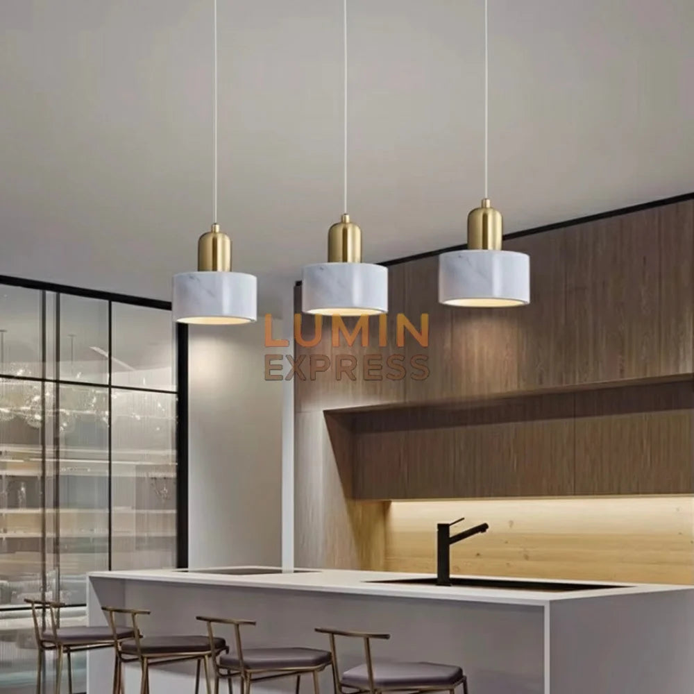 Suspension VERDUN Marbre