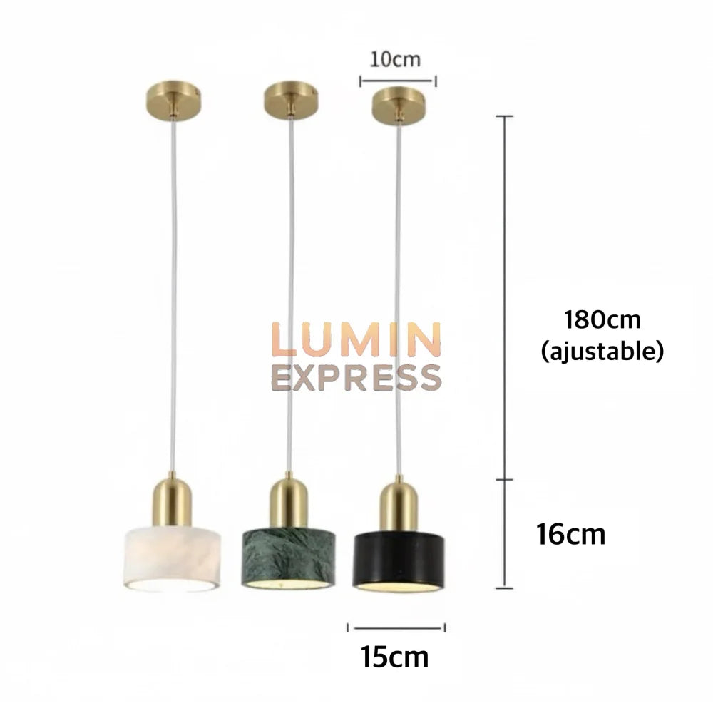 Suspension VERDUN Marbre