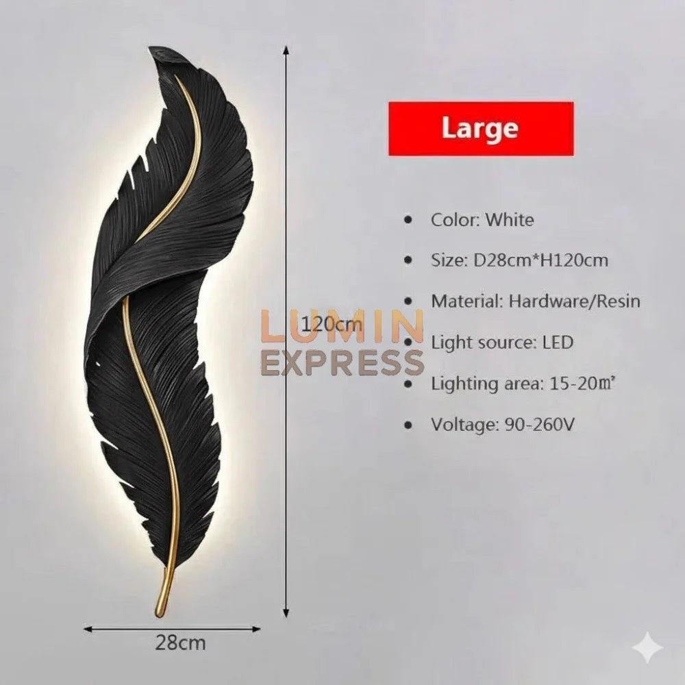 Applique murale CRISTINA Black