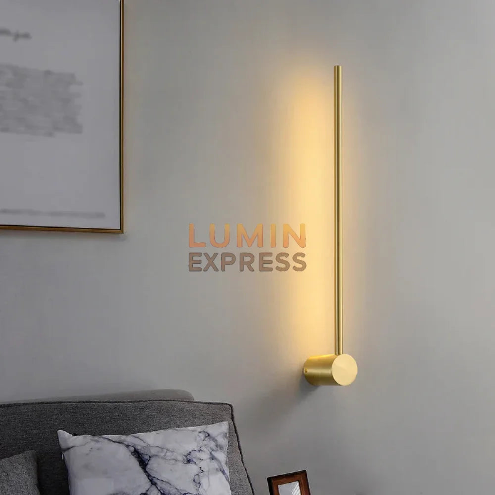 Applique murale PILLAR Gold 80cm