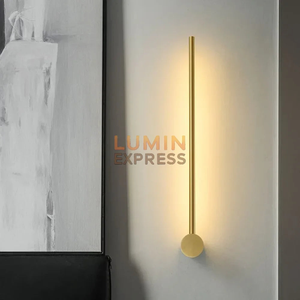 Applique murale PILLAR Gold 80cm