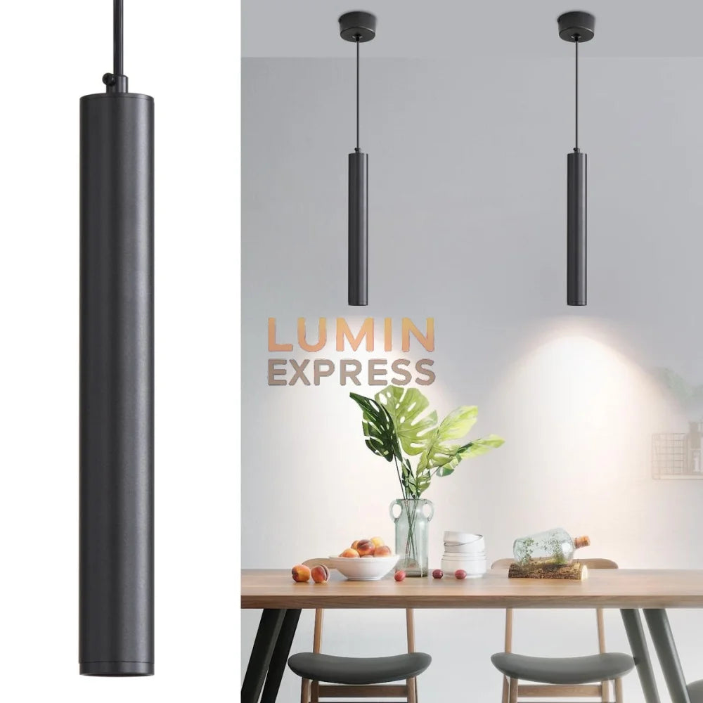 Suspension TUBALIGHT Black