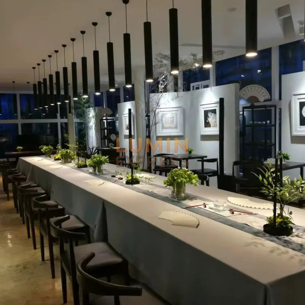 Suspension TUBALIGHT Black