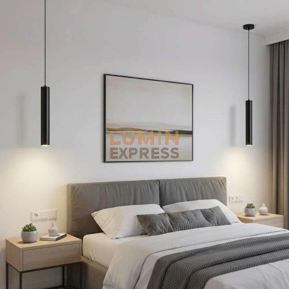 Suspension TUBALIGHT Black