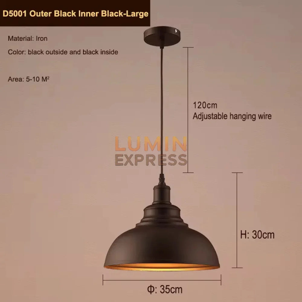 Suspension MANHATTAN Black