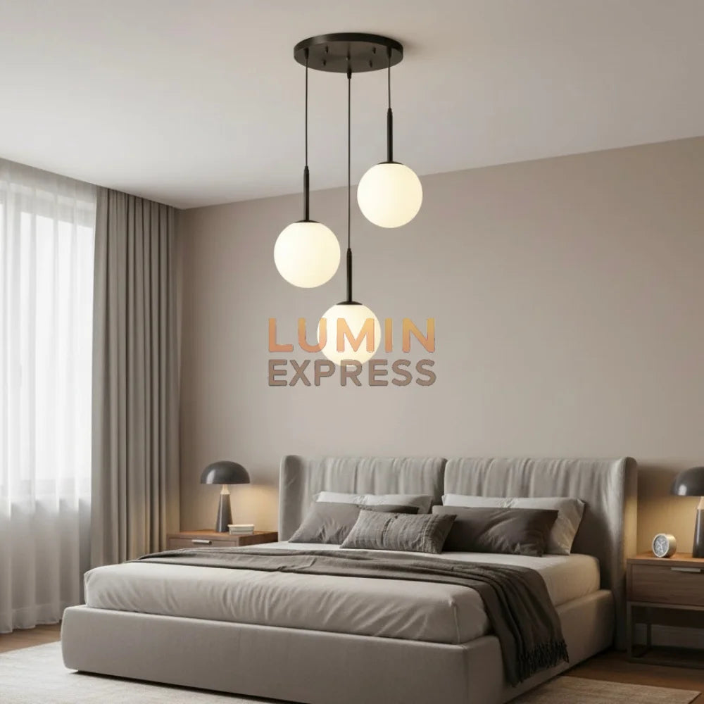 Suspension VIENNA Triple Black