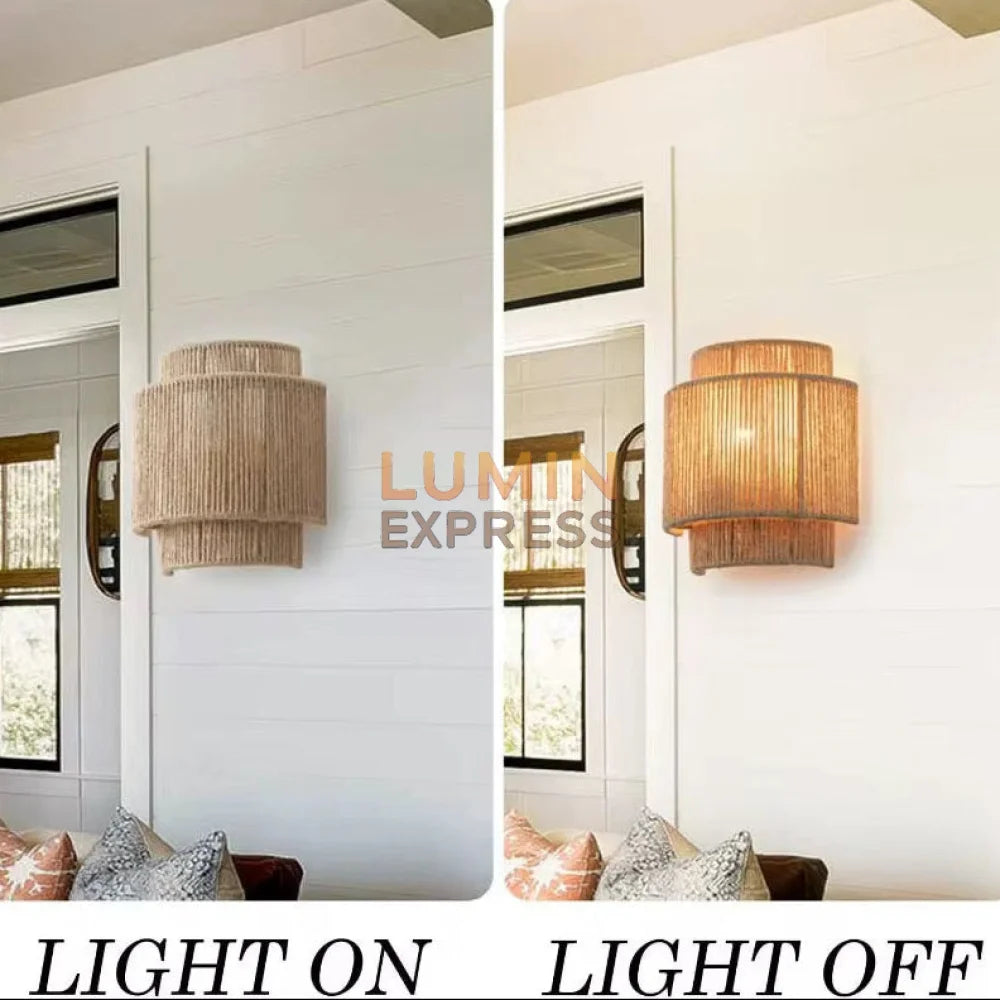 Applique murale REYNA en Bambou