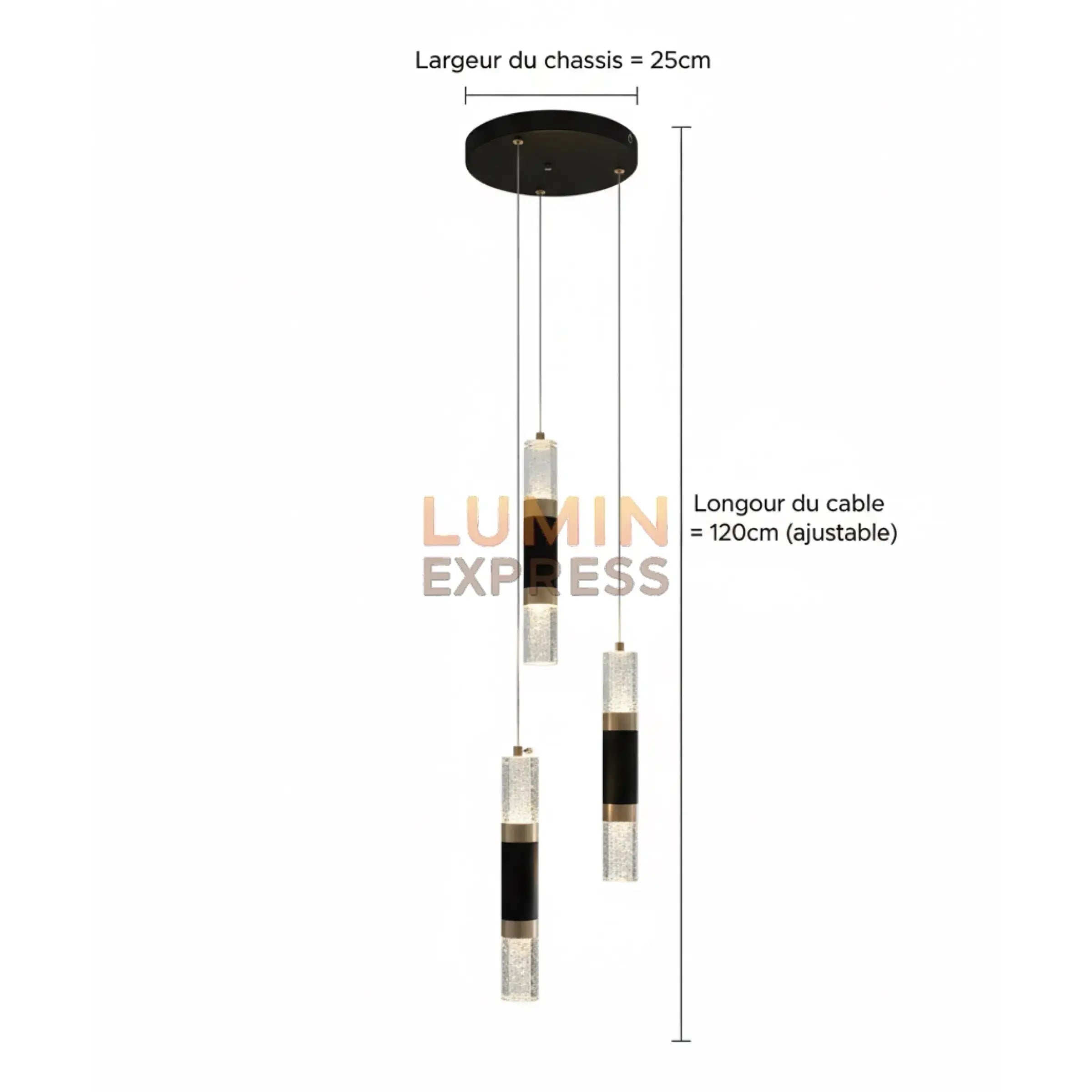Suspension LUMINOSA Triple