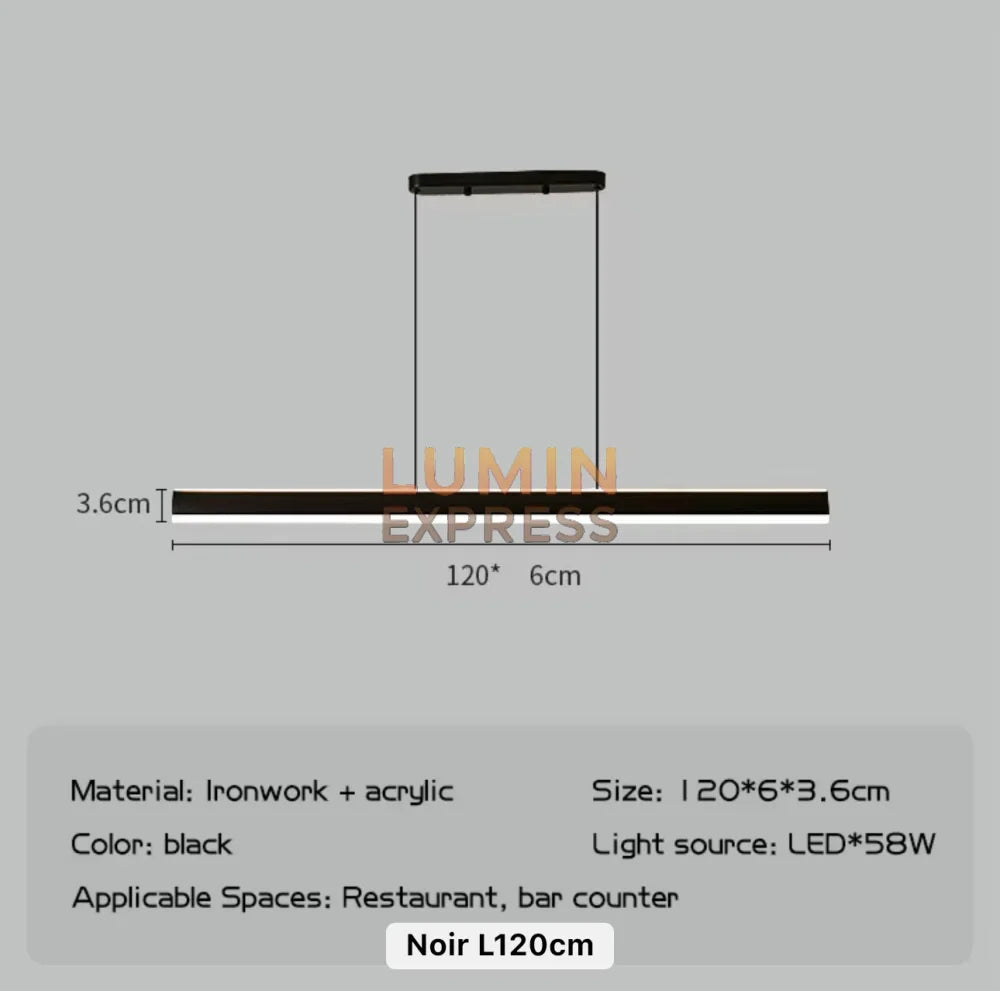 Suspension MINIMA Black