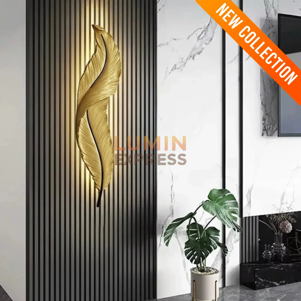 Applique murale CRISTINA Gold 90cm