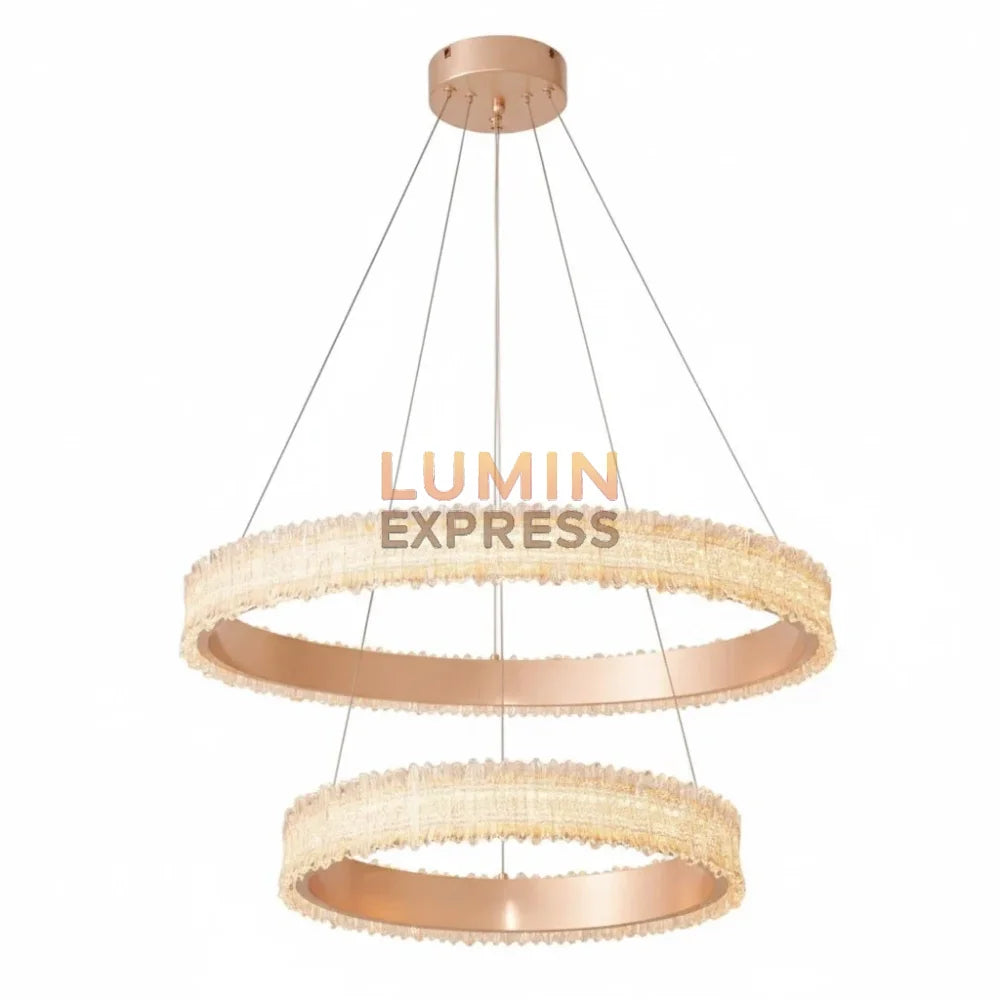 Suspension BILBAO DUO Pale Gold