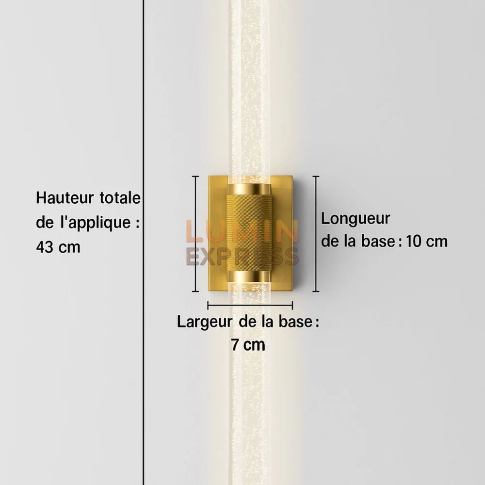 Applique murale ORBIS Gold