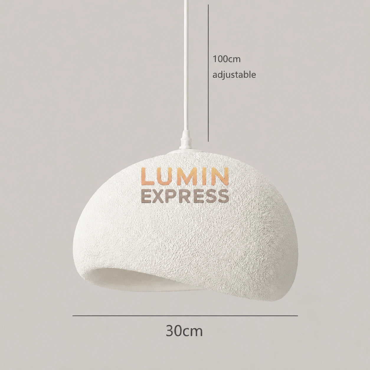 Suspension SHIBUI White
