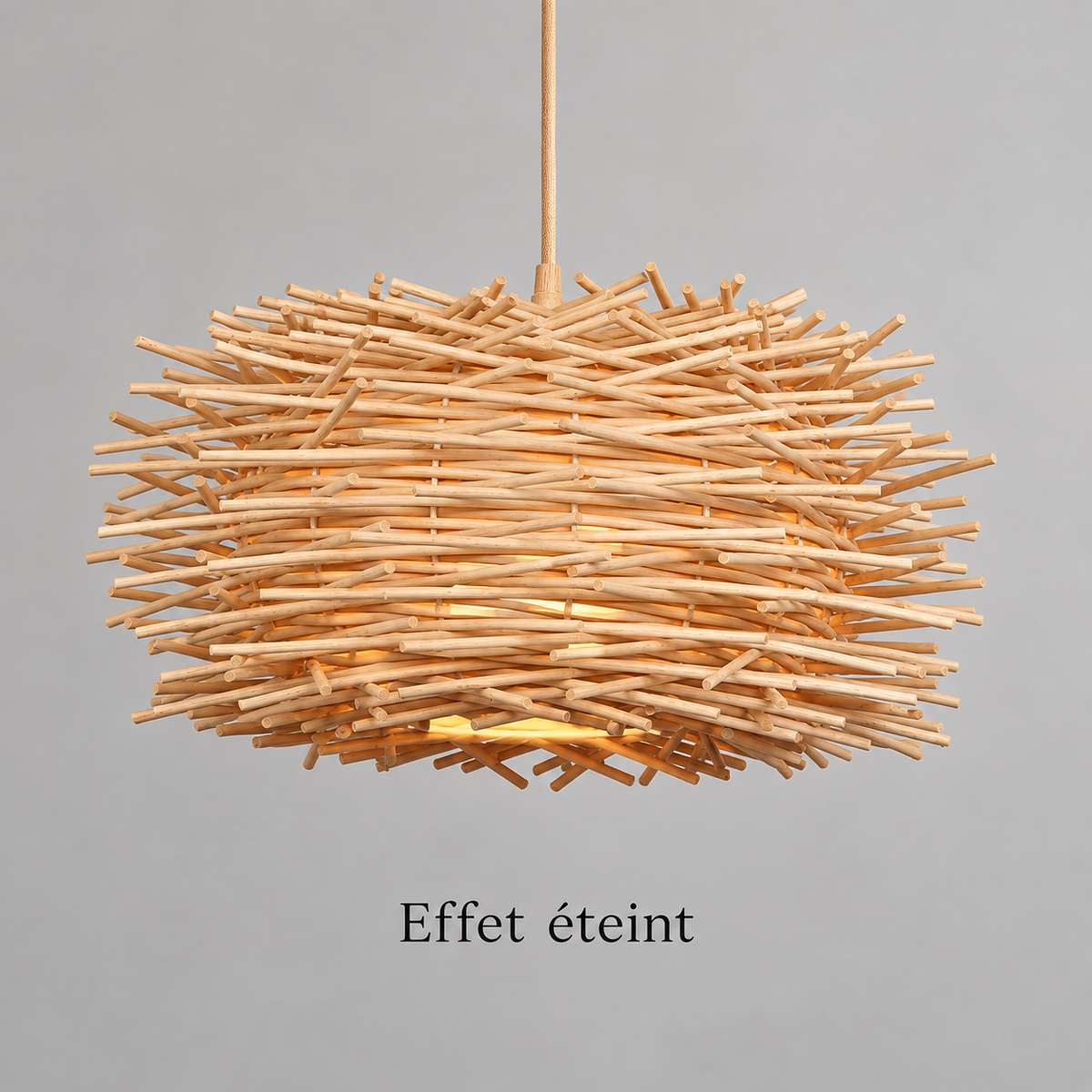 Suspension NESTA en Bambou