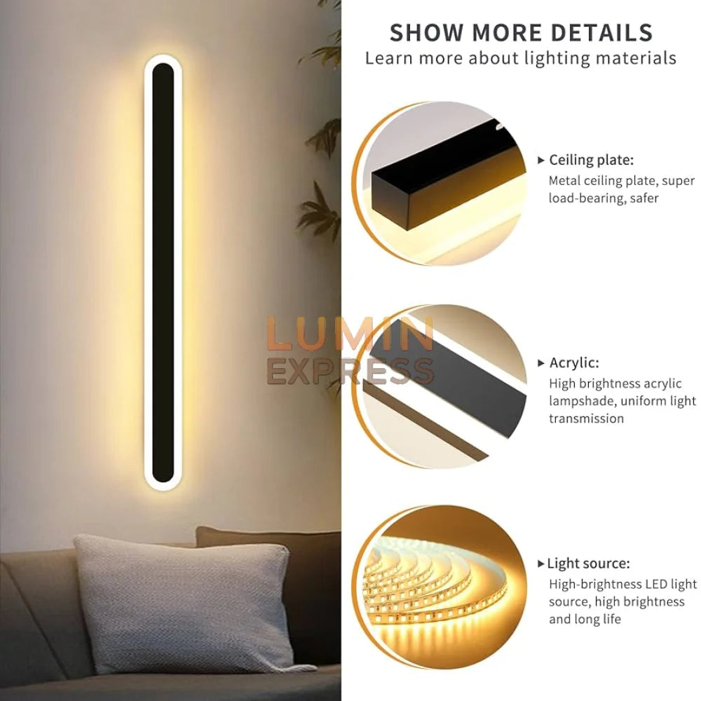 Applique murale moderne VERTIKA pour intérieur contemporain