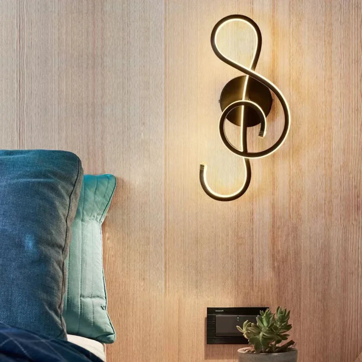 Applique murale MELODY à 3 teintes de lumière – blanc chaud, neutre et froid