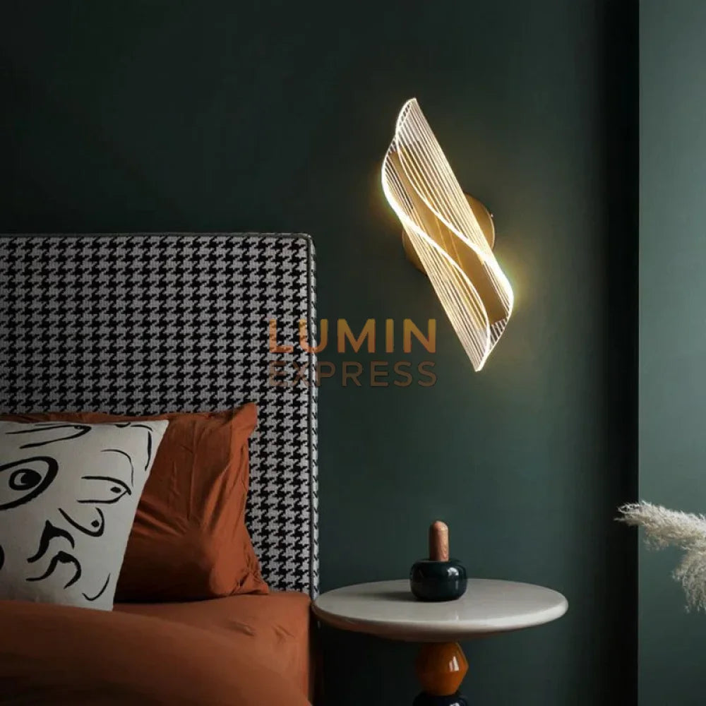 Luminaire DUBLIN Gold moderne pour chambre et couloir au Maroc