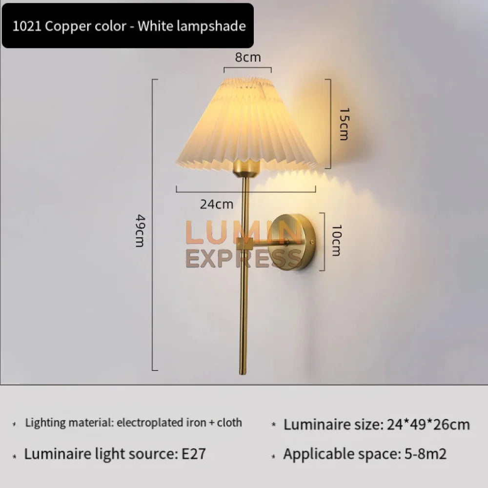 Applique murale VENEZIA dorée avec douille E27 – Luminexpress Maroc