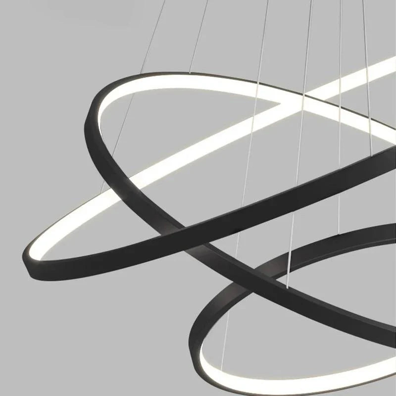 Suspension LISBON Black 80cm