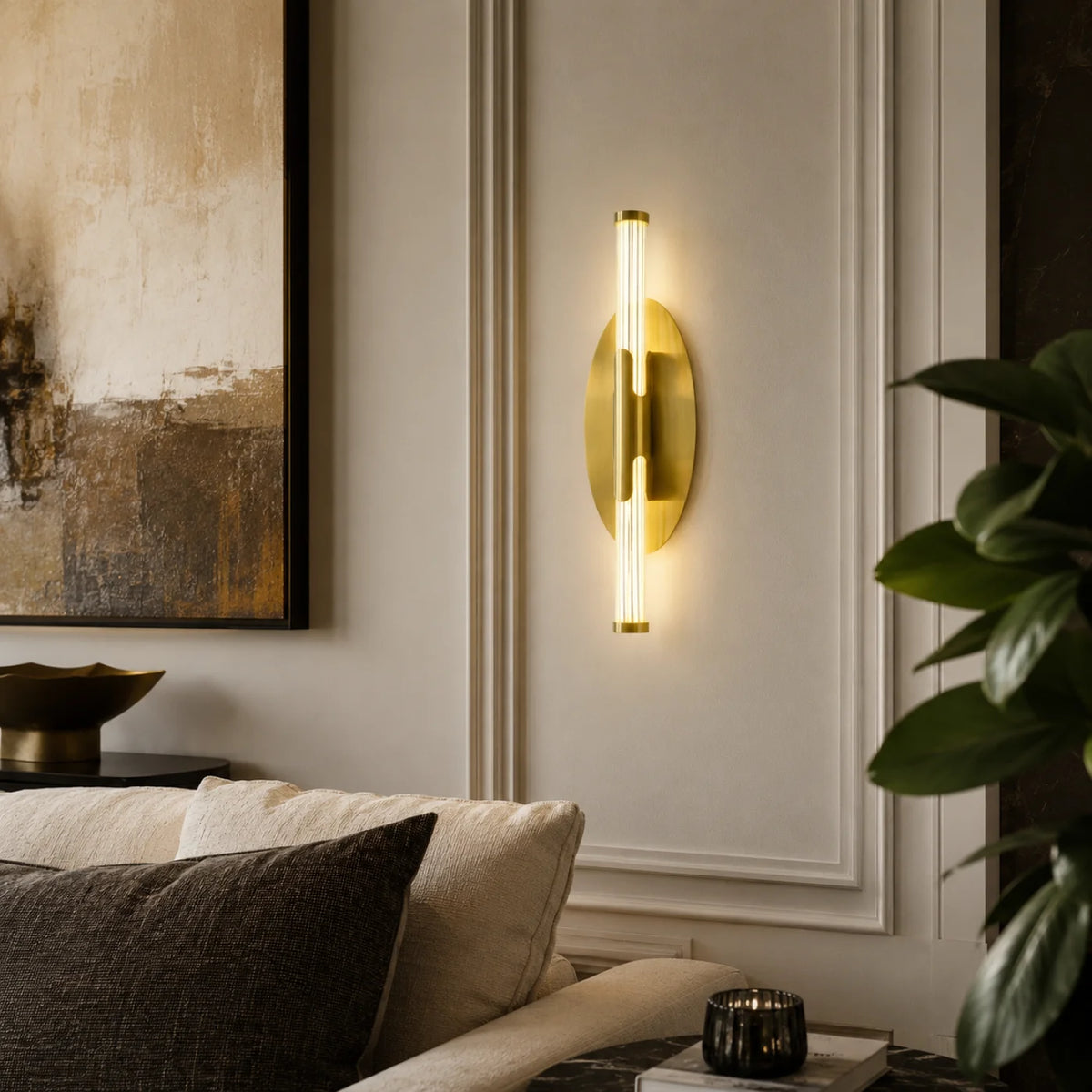Applique murale CANTON Gold