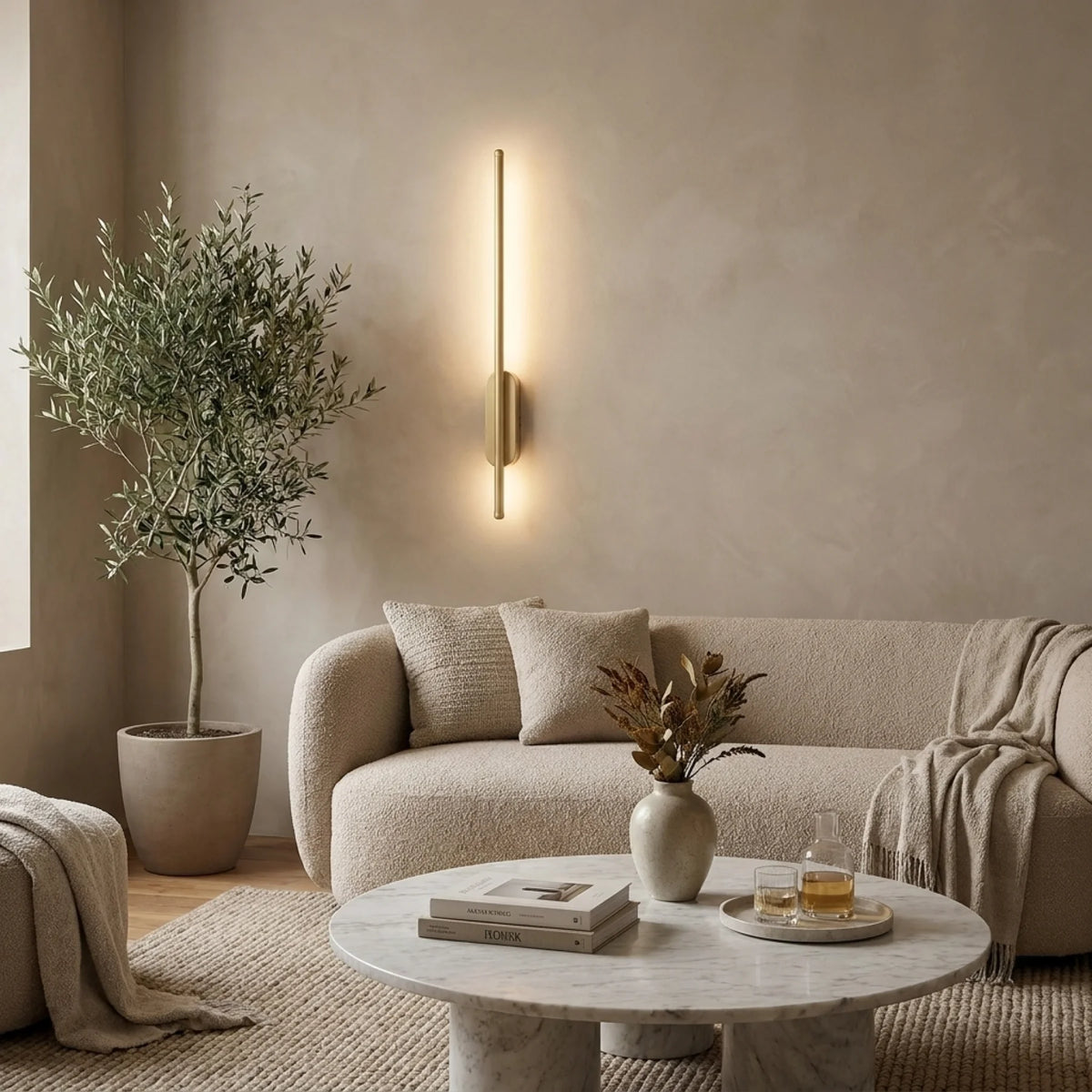 Applique murale sans fil SLIM Gold