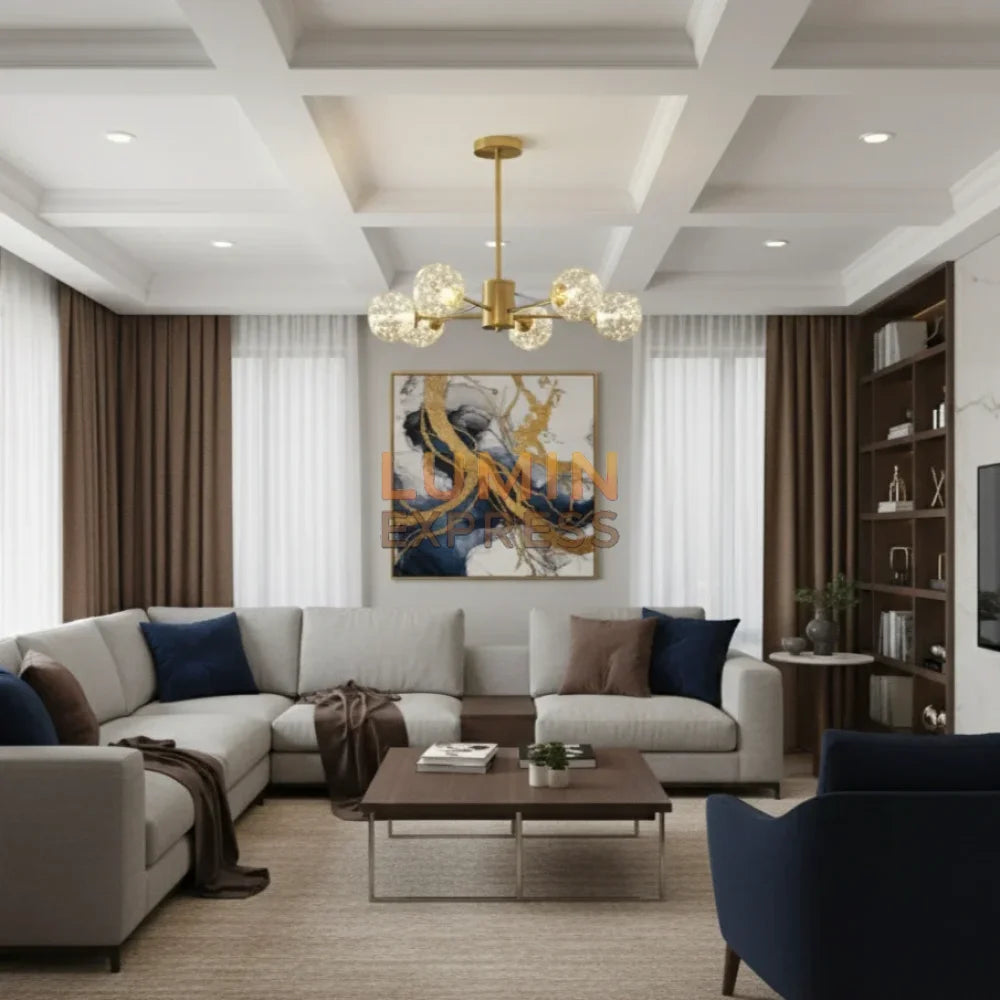 Lustre ATLAS 6 Branches Ambre