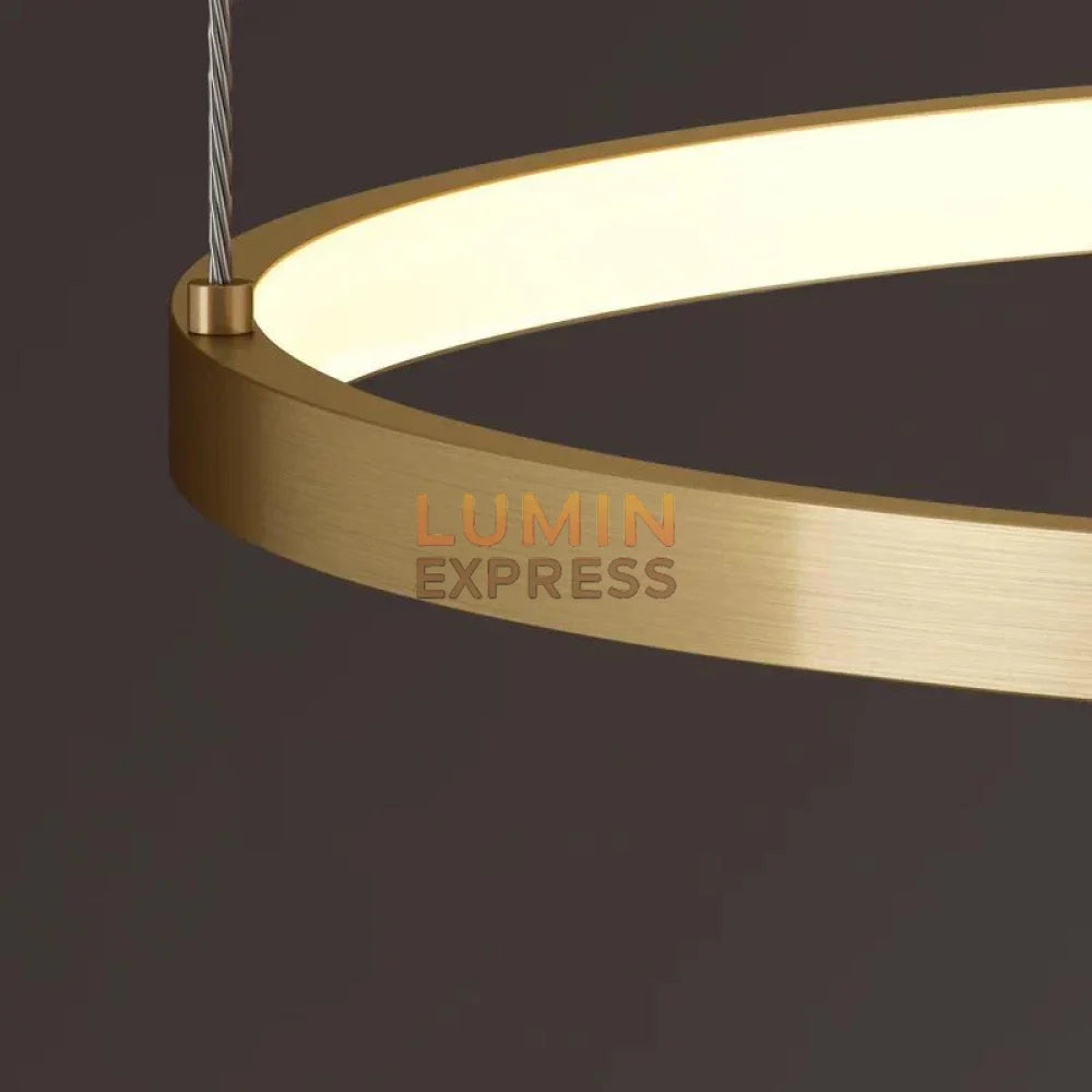 Suspension LISBON Gold 80cm