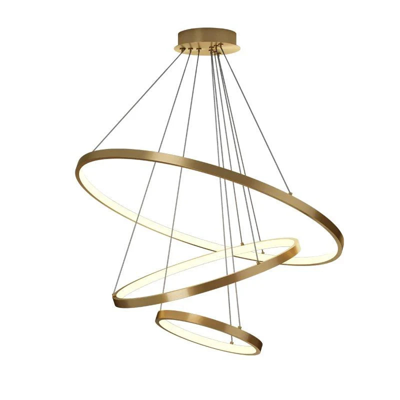 Suspension LISBON Gold 80cm