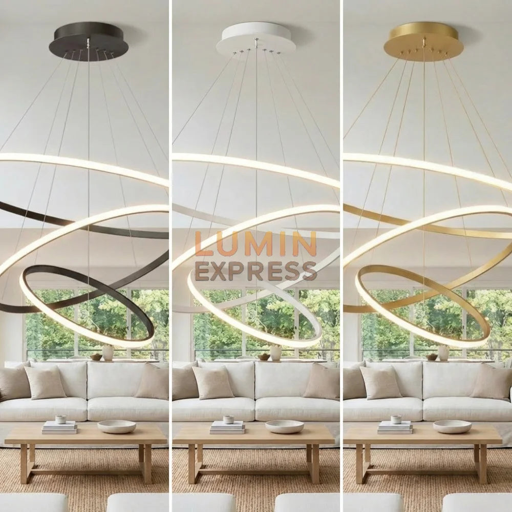 Suspension TRIPLE Gold 80cm