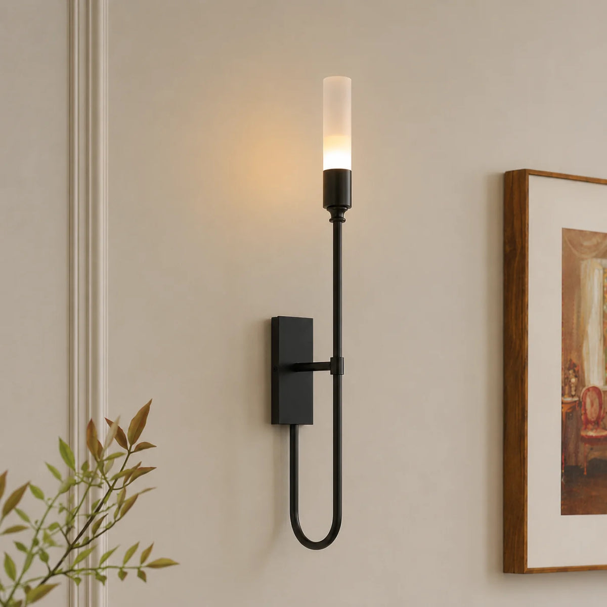 Applique murale CANDELA Black