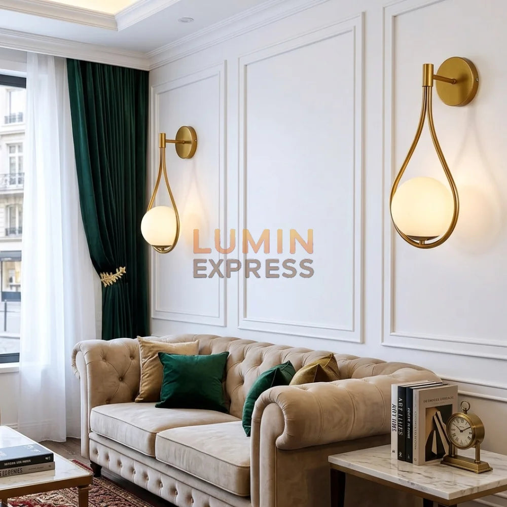 Applique murale PLATA Gold