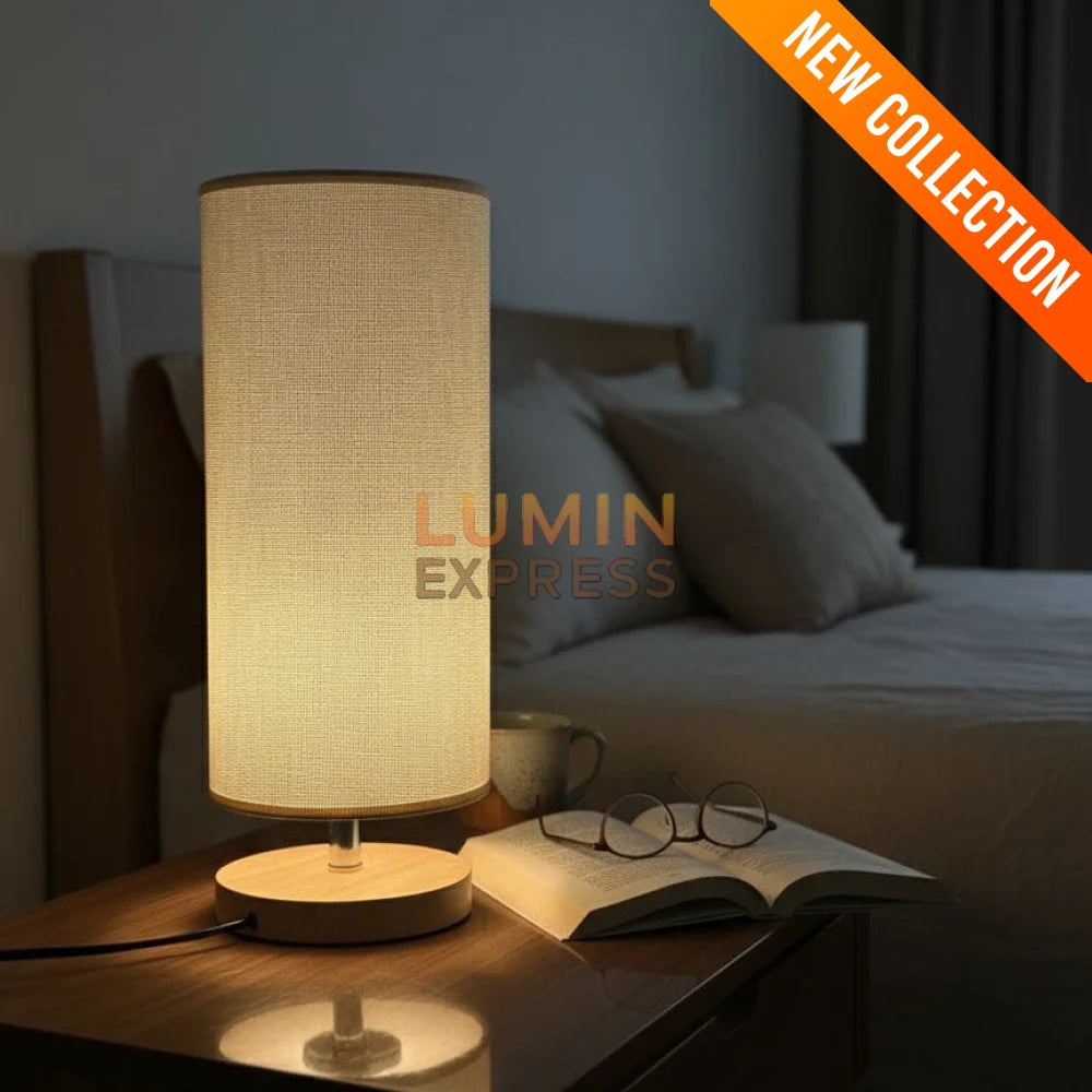 Lampe de chevet Amberly M2 – luminaire design pour chambre Maroc