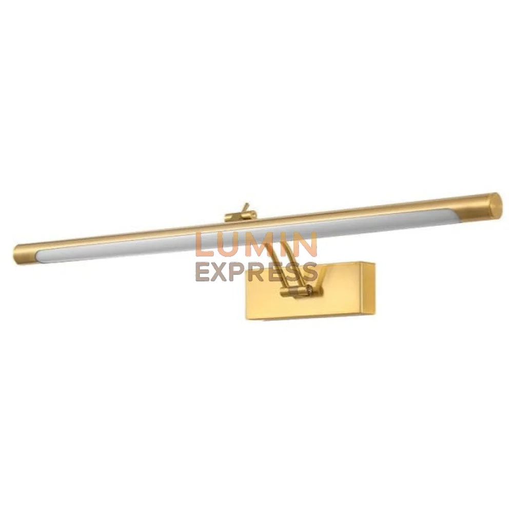 Applique murale orientable Dorée pour tableau et miroir