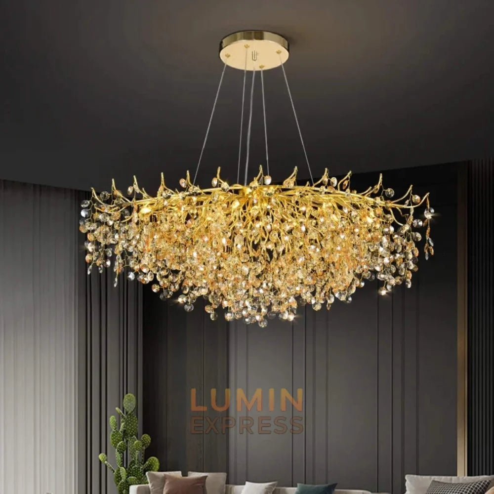 Lustre Belong design artistique – luminaire de prestige disponible au Maroc