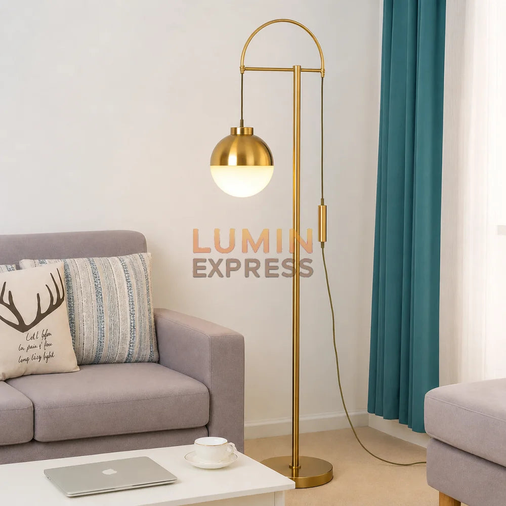 Lampadaire TOKYO Gold