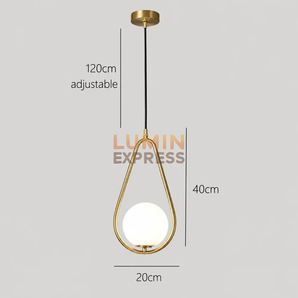 Suspension PEAR Ovale