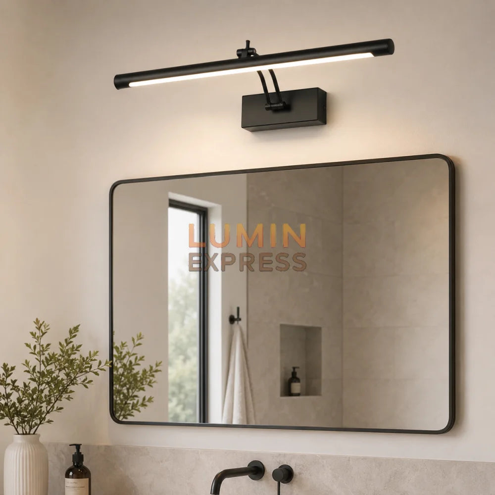 Applique murale orientable Noir pour tableau et miroir