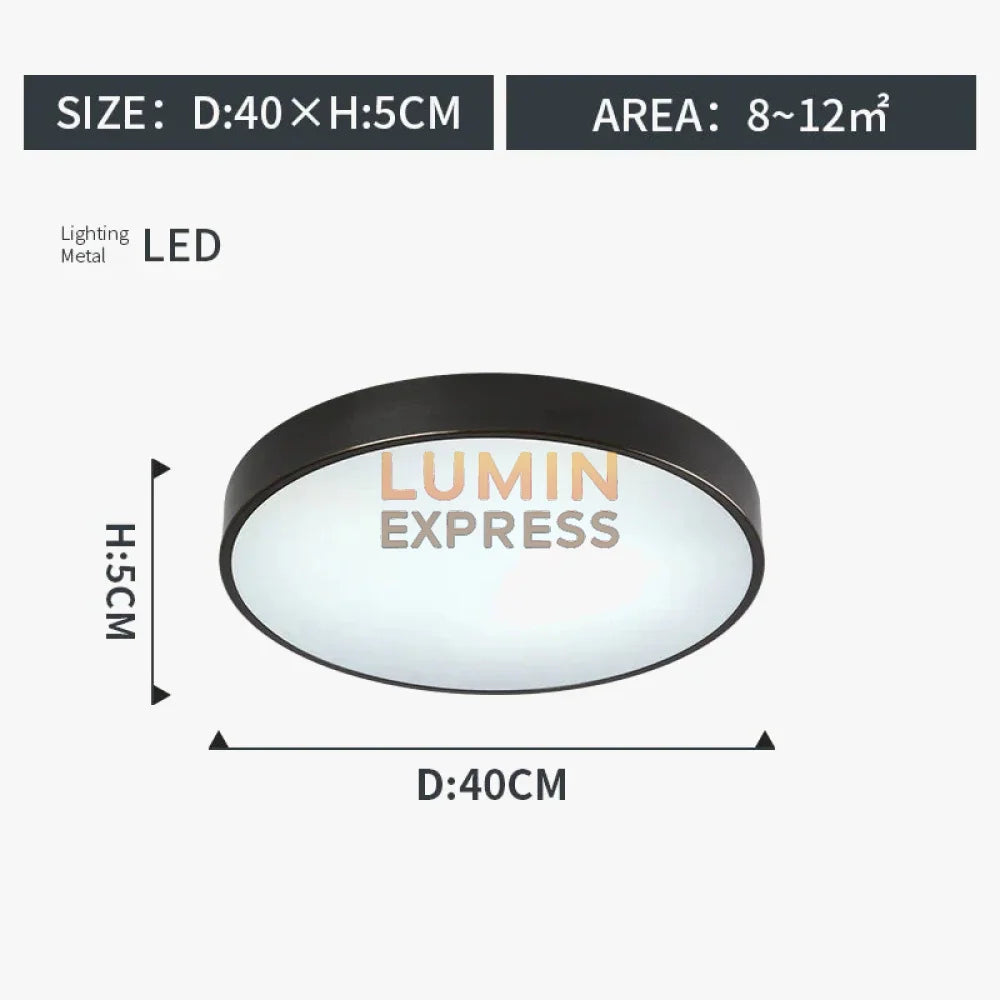 Plafonnier MASIRA Black