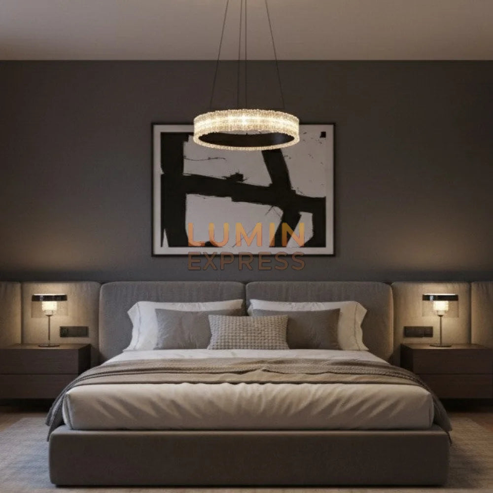 Suspension design noire pour chambre ou salle à manger – Luminexpress Casablanca