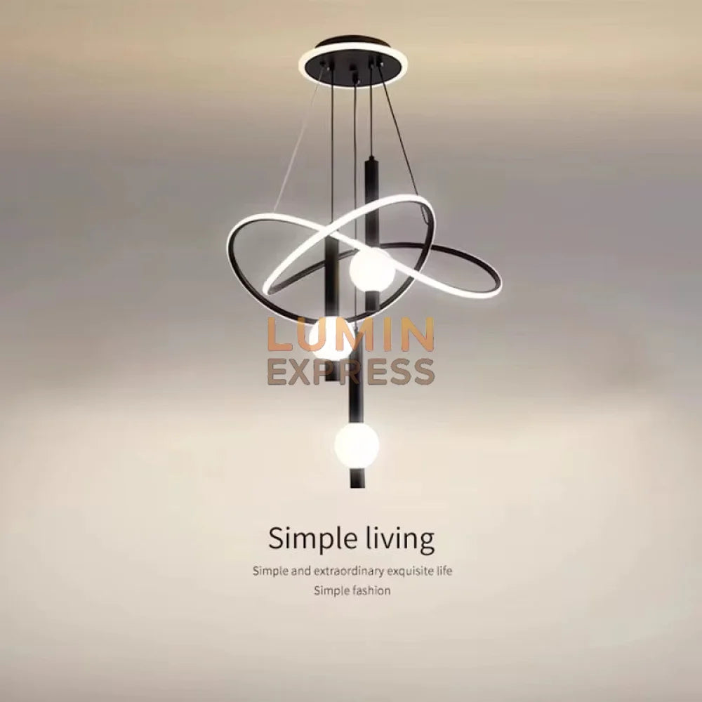 Suspension design moderne CARMEL luminaire Luminexpress Maroc